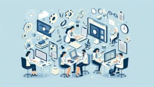 Effiziente Nutzung moderner Technologie zur Unterstützung Ihres wissenschaftlichen Schreibprozesses: Wie digitale Werkzeuge Ihre Hausarbeit verbessern können.