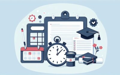 Wie Sie durch gezieltes Zeitmanagement Ihre Doktorarbeit erfolgreich abschließen: Praktische Methoden zur Steigerung Ihrer Effizienz im wissenschaftlichen Schreibprozess.