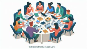 Die Bedeutung der Zusammenarbeit in Projektarbeiten: Wie Teamarbeit Ihre Bachelorarbeit bereichern kann.