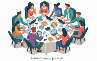 Die Bedeutung der Zusammenarbeit in Projektarbeiten: Wie Teamarbeit Ihre Bachelorarbeit bereichern kann.
