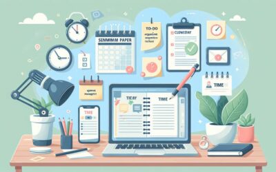 Wie Sie Ihre Seminararbeit mit fortschrittlichen Zeitmanagement-Techniken erfolgreich organisieren und abschließen.