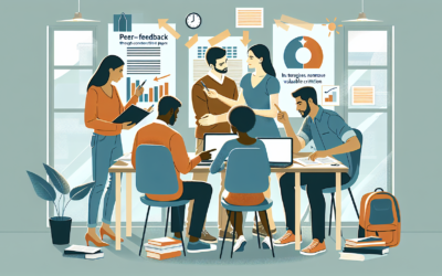 Nutzung von Peer-Feedback zur Verbesserung wissenschaftlicher Arbeiten – Vorteile des Einholens von Rückmeldungen von Mitstudierenden und Strategien zur Implementierung konstruktiver Kritik.