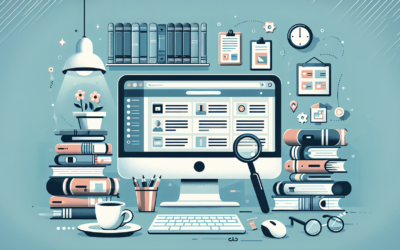 Effiziente Literaturrecherche für wissenschaftliche Arbeiten – Anleitung zur Nutzung von Online-Datenbanken, Bibliotheken und anderen Ressourcen für eine gründliche und umfassende Literaturrecherche.