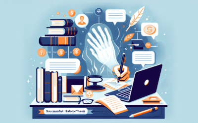 Erfolgreiche Bachelorarbeit: Wie Sie sich effektiv vorbereiten und professionelle Unterstützung durch Ghostwriting optimal nutzen können.