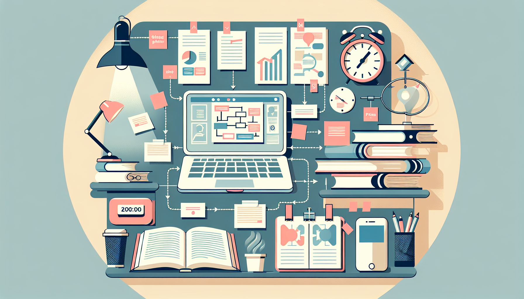 Mehr über den Artikel erfahren Methoden zur effektiven Strukturierung Ihrer Projekt-, Master- und Studienarbeit: Ein umfassender Ratgeber für die Gliederung und Planung Ihres akademischen Schreibprojekts